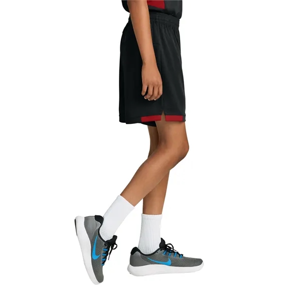 Sport-Tek Youth Club 5" Short... from ASI 84863 SanMar