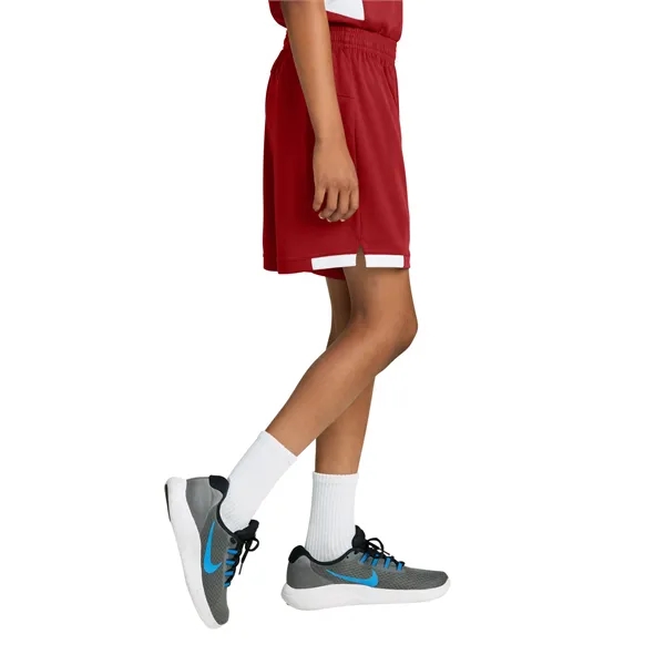 Sport-Tek Youth Club 5" Short... from ASI 84863 SanMar