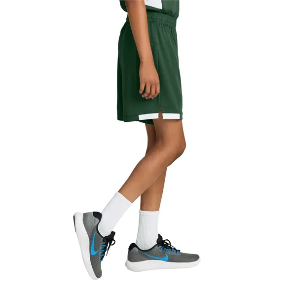 Sport-Tek Youth Club 5" Short... from ASI 84863 SanMar