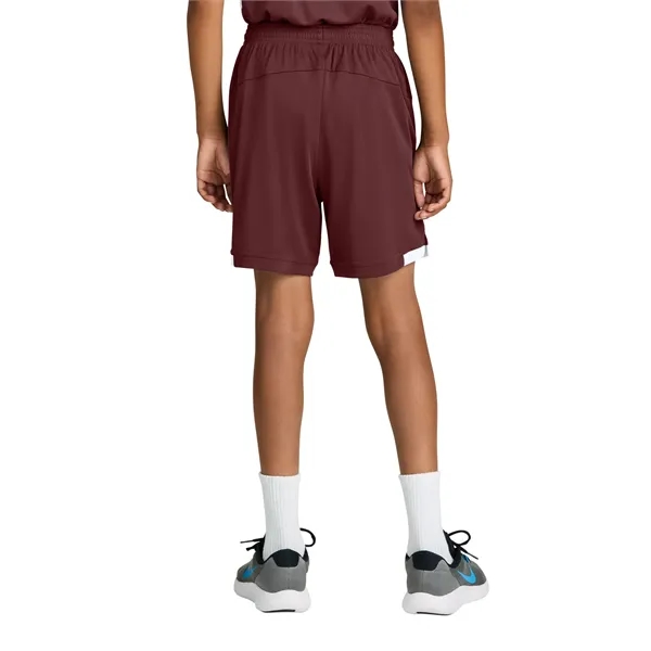 Sport-Tek Youth Club 5" Short... from ASI 84863 SanMar