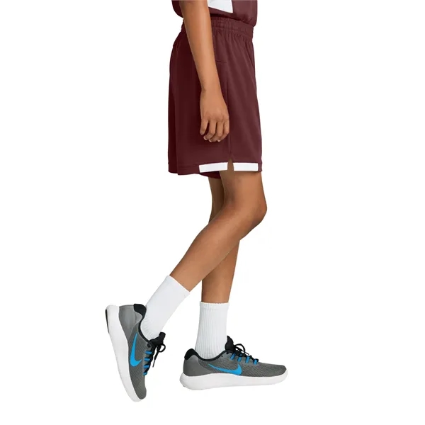 Sport-Tek Youth Club 5" Short... from ASI 84863 SanMar