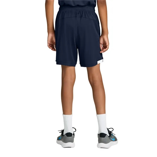 Sport-Tek Youth Club 5" Short... from ASI 84863 SanMar