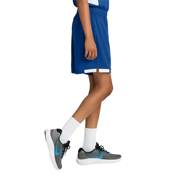 Sport-Tek Youth Club 5" Short... from ASI 84863 SanMar