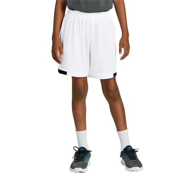 Sport-Tek Youth Club 5" Short... from ASI 84863 SanMar