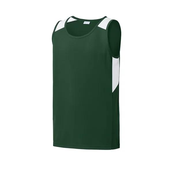 Sport-Tek Youth Club Track Tank... from ASI 84863 SanMar