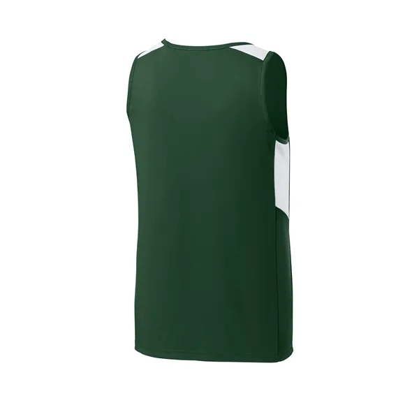 Sport-Tek Youth Club Track Tank... from ASI 84863 SanMar