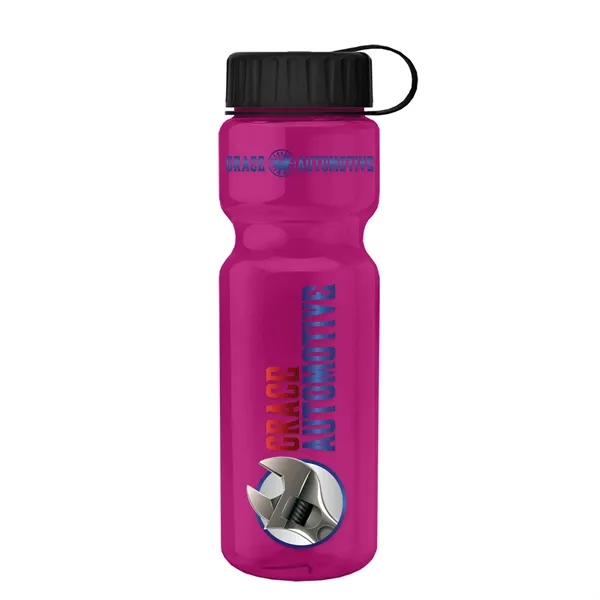 Garyline® Champ Recycled Bottle with Tethered Lid - 28 oz.... from ASI 40480 Koozie Group