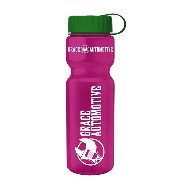 Garyline® Champ Recycled Bottle with Tethered Lid - 28 oz.... from ASI 40480 Koozie Group
