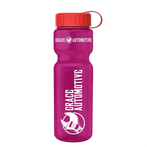Garyline® Champ Recycled Bottle with Tethered Lid - 28 oz.... from ASI 40480 Koozie Group