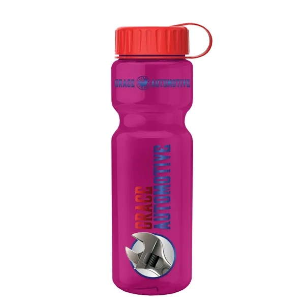 Garyline® Champ Recycled Bottle with Tethered Lid - 28 oz.... from ASI 40480 Koozie Group