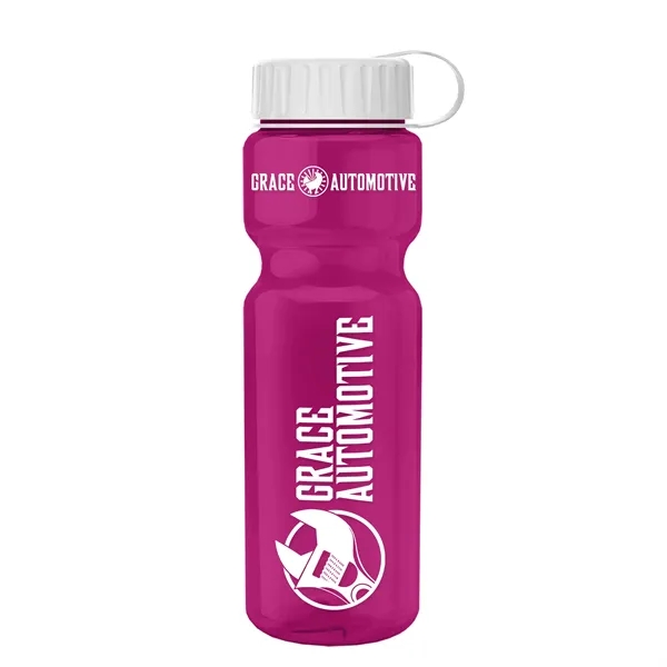 Garyline® Champ Recycled Bottle with Tethered Lid - 28 oz.... from ASI 40480 Koozie Group