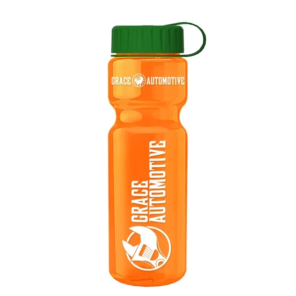 Garyline® Champ Recycled Bottle with Tethered Lid - 28 oz.... from ASI 40480 Koozie Group