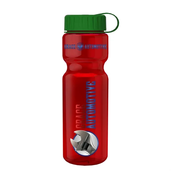 Garyline® Champ Recycled Bottle with Tethered Lid - 28 oz.... from ASI 40480 Koozie Group