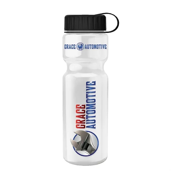 Garyline® Champ Recycled Bottle with Tethered Lid - 28 oz.... from ASI 40480 Koozie Group
