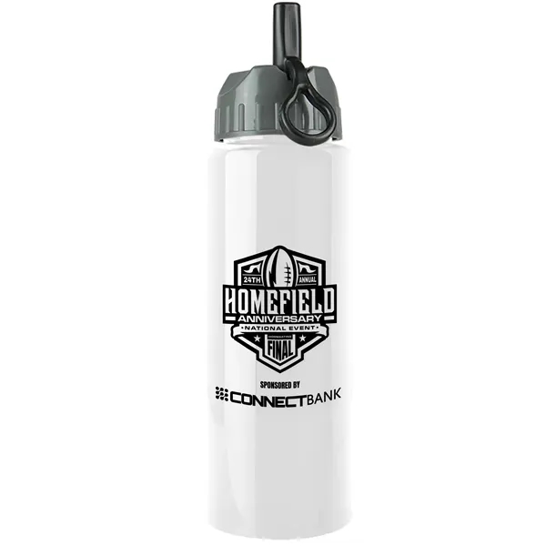 Garyline® Slim Fit RPET Bottle with Ring-Straw Lid - 32 oz.... from ASI 40480 Koozie Group
