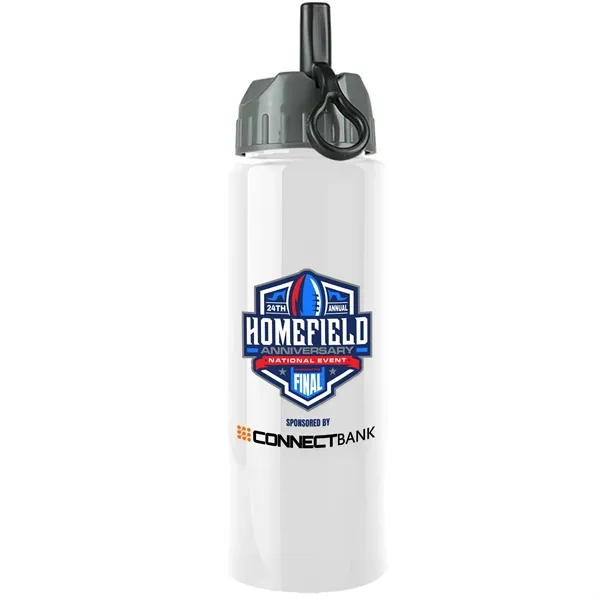 Garyline® Slim Fit RPET Bottle with Ring-Straw Lid - 32 oz.... from ASI 40480 Koozie Group