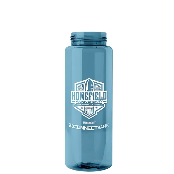 Garyline® Slim Fit RPET Bottle with Ring-Straw Lid - 32 oz.... from ASI 40480 Koozie Group