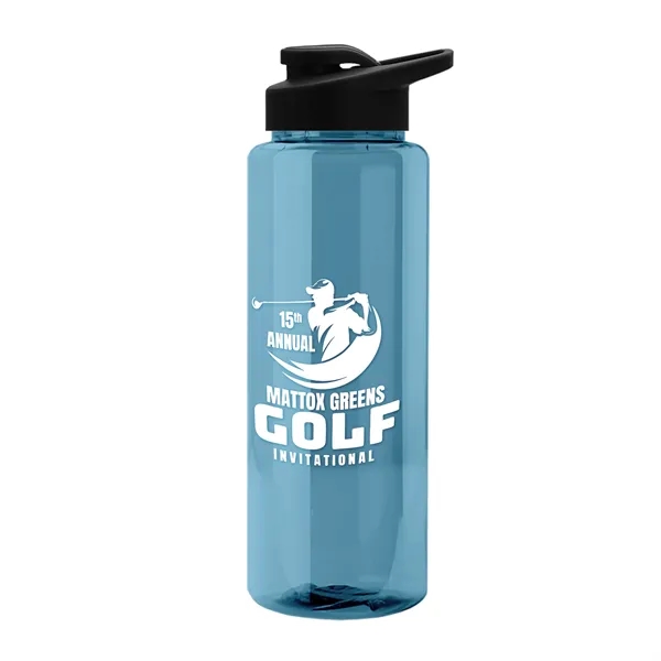 Garyline® Slim Fit RPET Bottle with Drink-Thru Lid - 32 oz.... from ASI 40480 Koozie Group