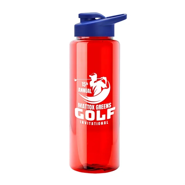 Garyline® Slim Fit RPET Bottle with Drink-Thru Lid - 32 oz.... from ASI 40480 Koozie Group