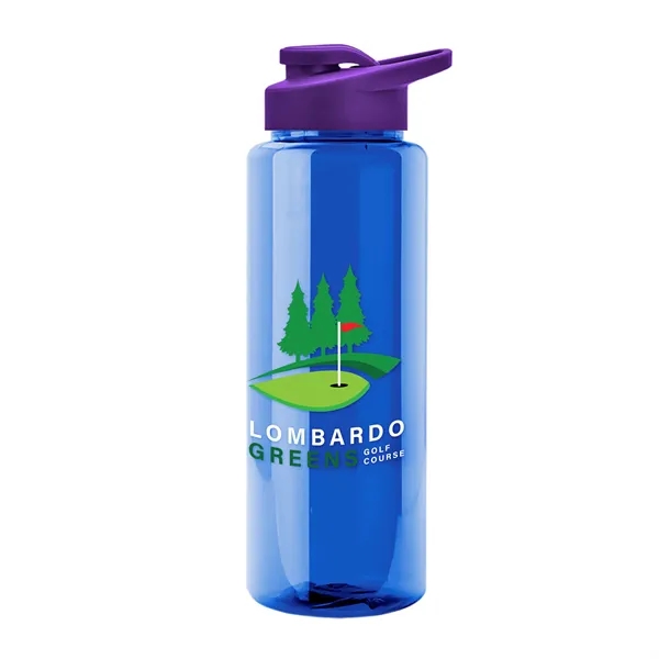 Garyline® Slim Fit RPET Bottle with Drink-Thru Lid - 32 oz.... from ASI 40480 Koozie Group