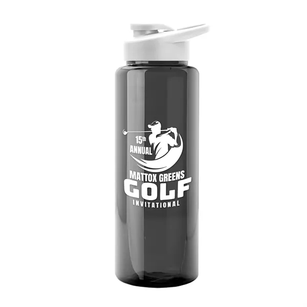 Garyline® Slim Fit RPET Bottle with Drink-Thru Lid - 32 oz.... from ASI 40480 Koozie Group