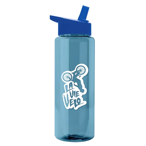 Garyline® Slim Fit RPET Bottle with Flip-Straw Lid - 32 oz.... from ASI 40480 Koozie Group
