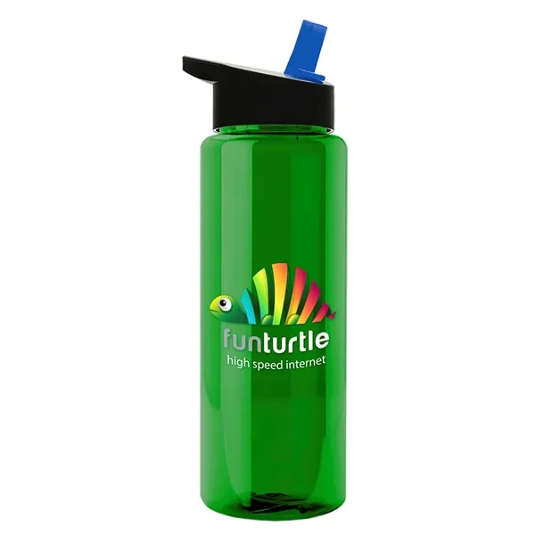 Garyline® Slim Fit RPET Bottle with Flip-Straw Lid - 32 oz.... from ASI 40480 Koozie Group