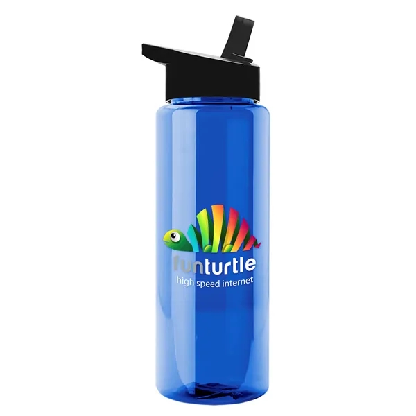 Garyline® Slim Fit RPET Bottle with Flip-Straw Lid - 32 oz.... from ASI 40480 Koozie Group