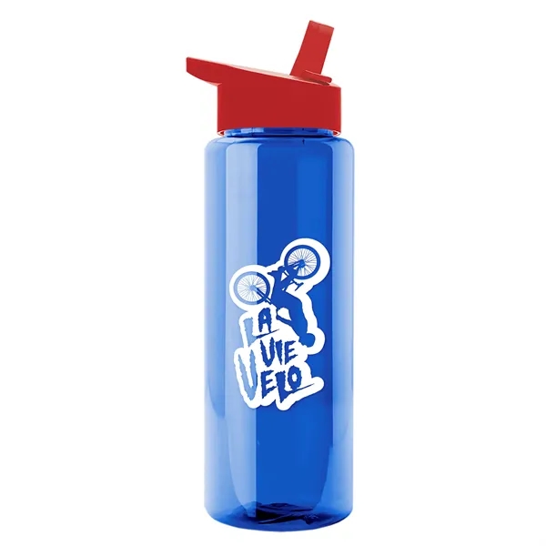 Garyline® Slim Fit RPET Bottle with Flip-Straw Lid - 32 oz.... from ASI 40480 Koozie Group