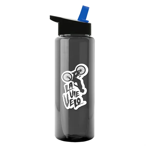Garyline® Slim Fit RPET Bottle with Flip-Straw Lid - 32 oz.... from ASI 40480 Koozie Group