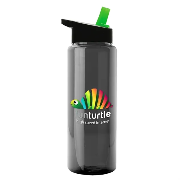 Garyline® Slim Fit RPET Bottle with Flip-Straw Lid - 32 oz.... from ASI 40480 Koozie Group