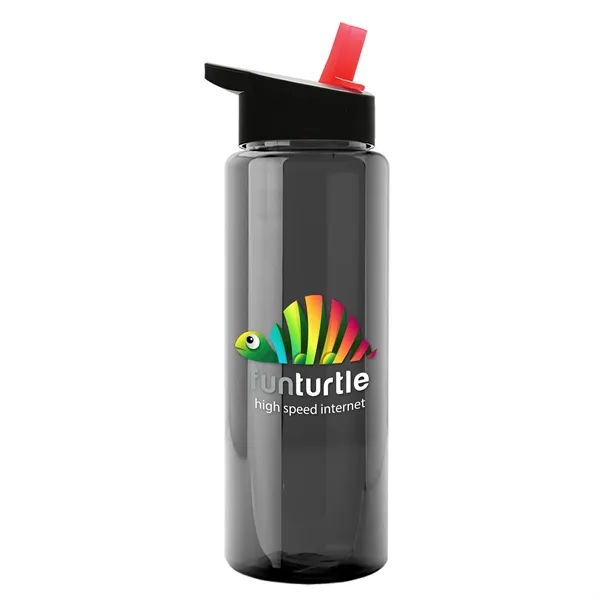 Garyline® Slim Fit RPET Bottle with Flip-Straw Lid - 32 oz.... from ASI 40480 Koozie Group