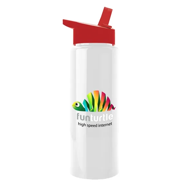 Garyline® Slim Fit RPET Bottle with Flip-Straw Lid - 32 oz.... from ASI 40480 Koozie Group