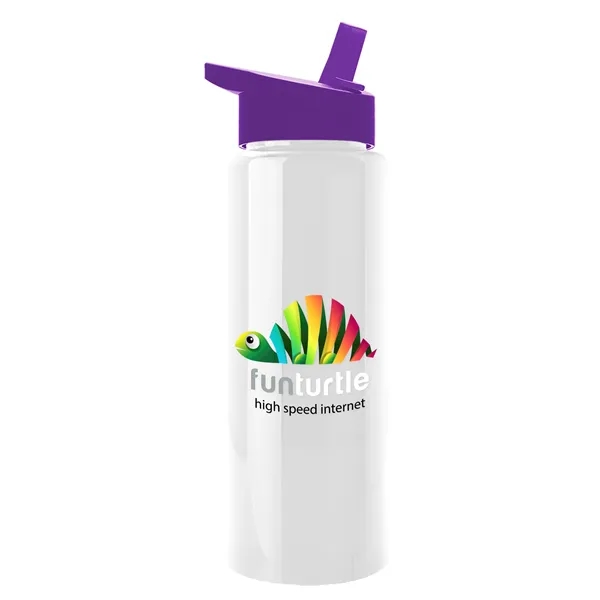 Garyline® Slim Fit RPET Bottle with Flip-Straw Lid - 32 oz.... from ASI 40480 Koozie Group