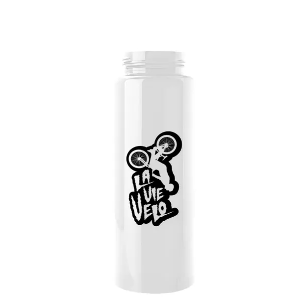 Garyline® Slim Fit RPET Bottle with Flip-Straw Lid - 32 oz.... from ASI 40480 Koozie Group