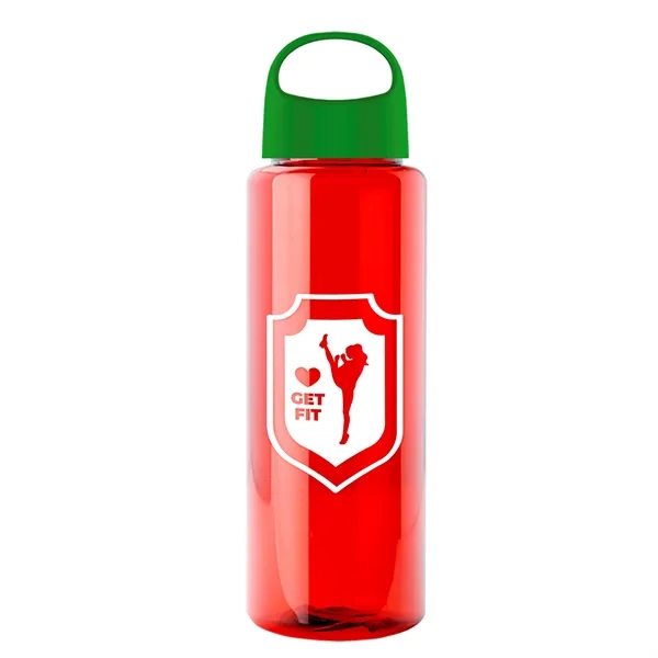 Garyline® Slim Fit RPET Bottle with Oval Crest Lid - 32... from ASI 40480 Koozie Group