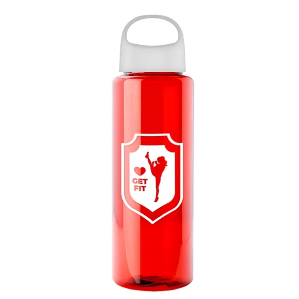 Garyline® Slim Fit RPET Bottle with Oval Crest Lid - 32... from ASI 40480 Koozie Group