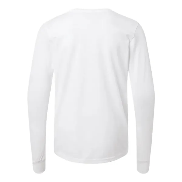 BELLA + CANVAS Youth Heather CVC Long Sleeve Tee... from ASI 84358 S&S Activewear