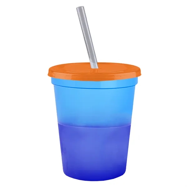 Garyline® Cups-on-the-Go Color-Changing Sport Sipper - 16...... from ASI 40480 Koozie Group