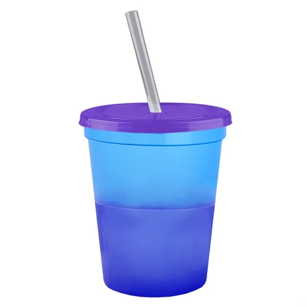 Garyline® Cups-on-the-Go Color-Changing Sport Sipper - 16...... from ASI 40480 Koozie Group