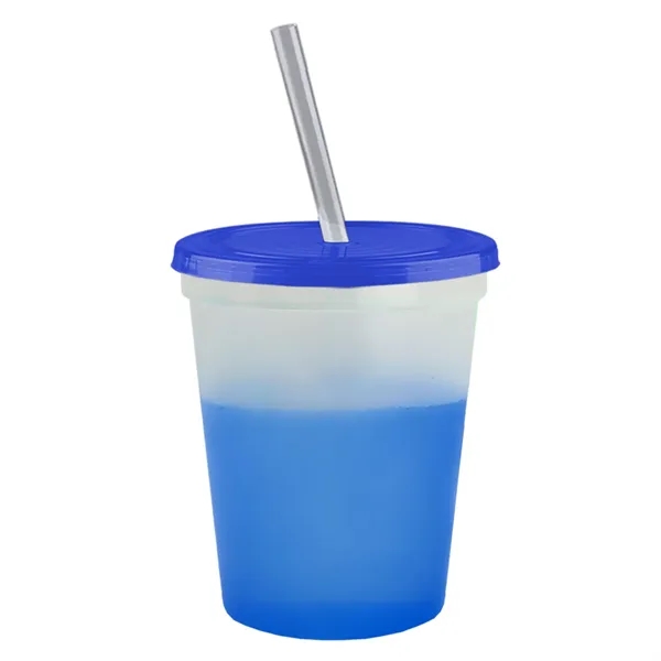 Garyline® Cups-on-the-Go Color-Changing Sport Sipper - 16...... from ASI 40480 Koozie Group