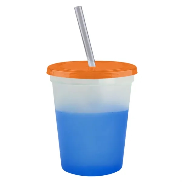 Garyline® Cups-on-the-Go Color-Changing Sport Sipper - 16...... from ASI 40480 Koozie Group