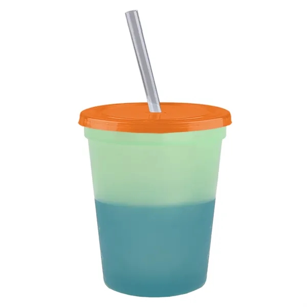 Garyline® Cups-on-the-Go Color-Changing Sport Sipper - 16...... from ASI 40480 Koozie Group