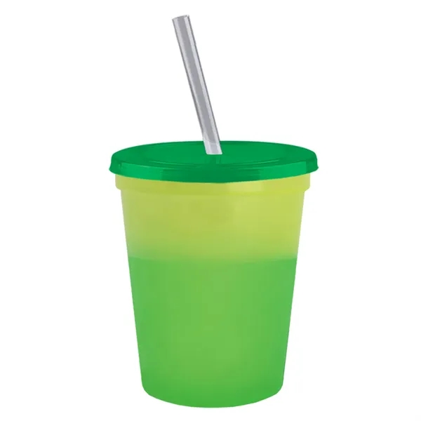 Garyline® Cups-on-the-Go Color-Changing Sport Sipper - 16...... from ASI 40480 Koozie Group