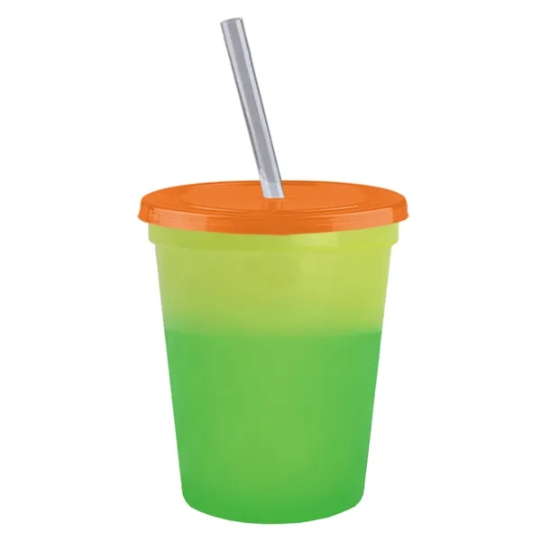 Garyline® Cups-on-the-Go Color-Changing Sport Sipper - 16...... from ASI 40480 Koozie Group