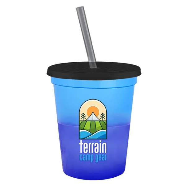 Garyline® Cups-on-the-Go Color-Changing Sport Sipper - 16...... from ASI 40480 Koozie Group