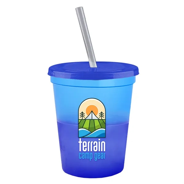 Garyline® Cups-on-the-Go Color-Changing Sport Sipper - 16...... from ASI 40480 Koozie Group