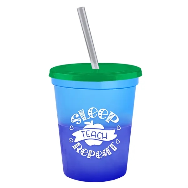 Garyline® Cups-on-the-Go Color-Changing Sport Sipper - 16...... from ASI 40480 Koozie Group