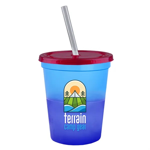 Garyline® Cups-on-the-Go Color-Changing Sport Sipper - 16...... from ASI 40480 Koozie Group