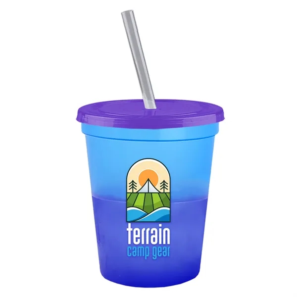 Garyline® Cups-on-the-Go Color-Changing Sport Sipper - 16...... from ASI 40480 Koozie Group